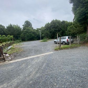 駐車場。