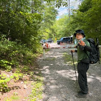 クタクタにならながら三俣登山口まで