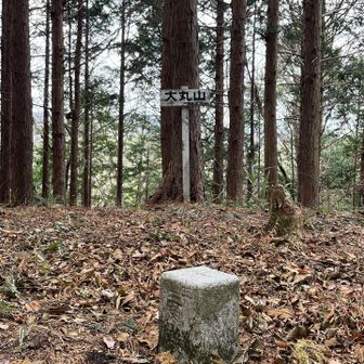 大丸山山頂は静かです