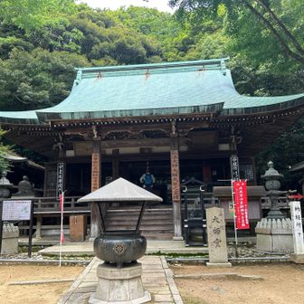 太龍寺の大師堂、弘法大師にゆかりのあるお寺みたいです