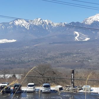 駐車場に無事帰還