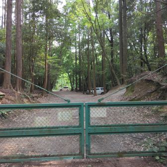 山路駐車場🚙に到着🥾