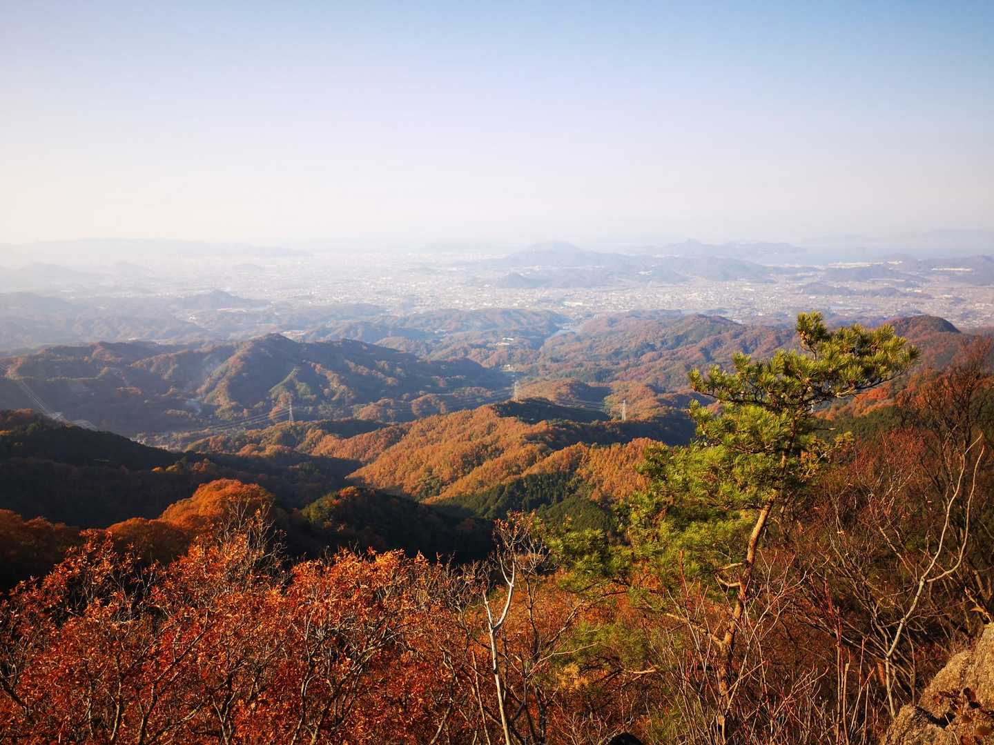矢筈山・女体山登山口-女体山 (長尾）-矢筈山登山口-矢筈 往復コースの写真