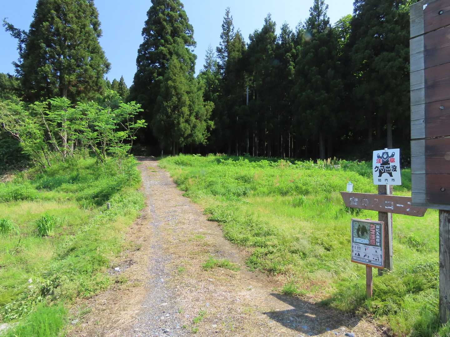 白鳥山から登ります。