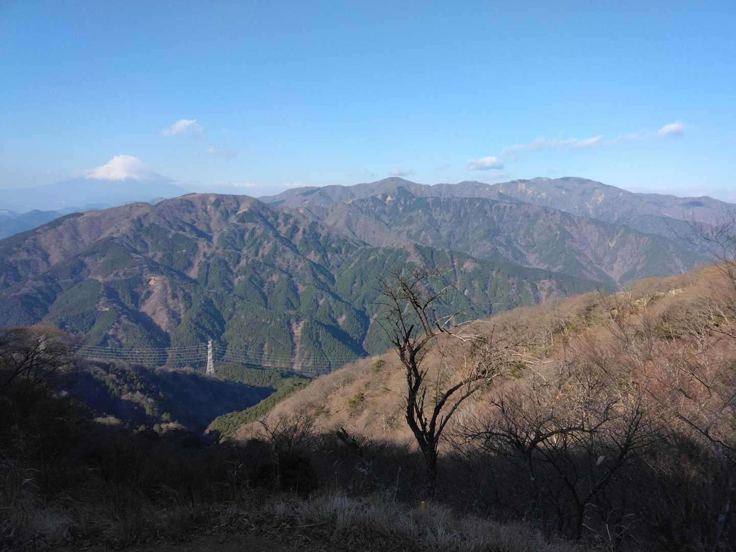 🗻富士山と丹沢山地
