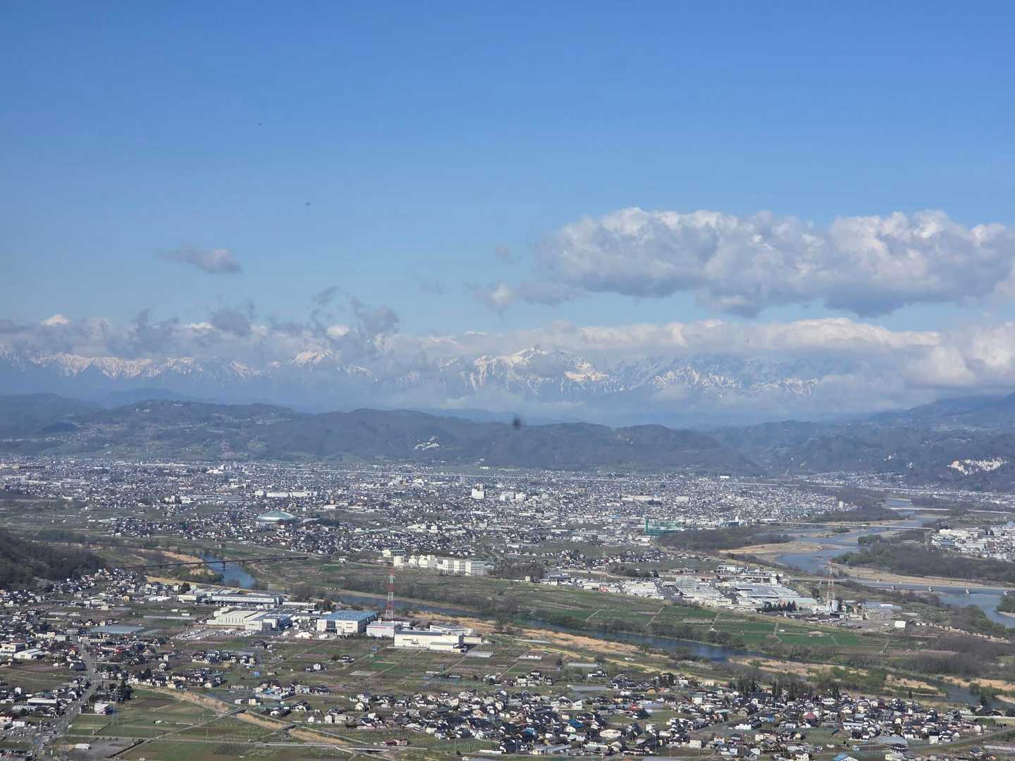 午前中は、雲があり