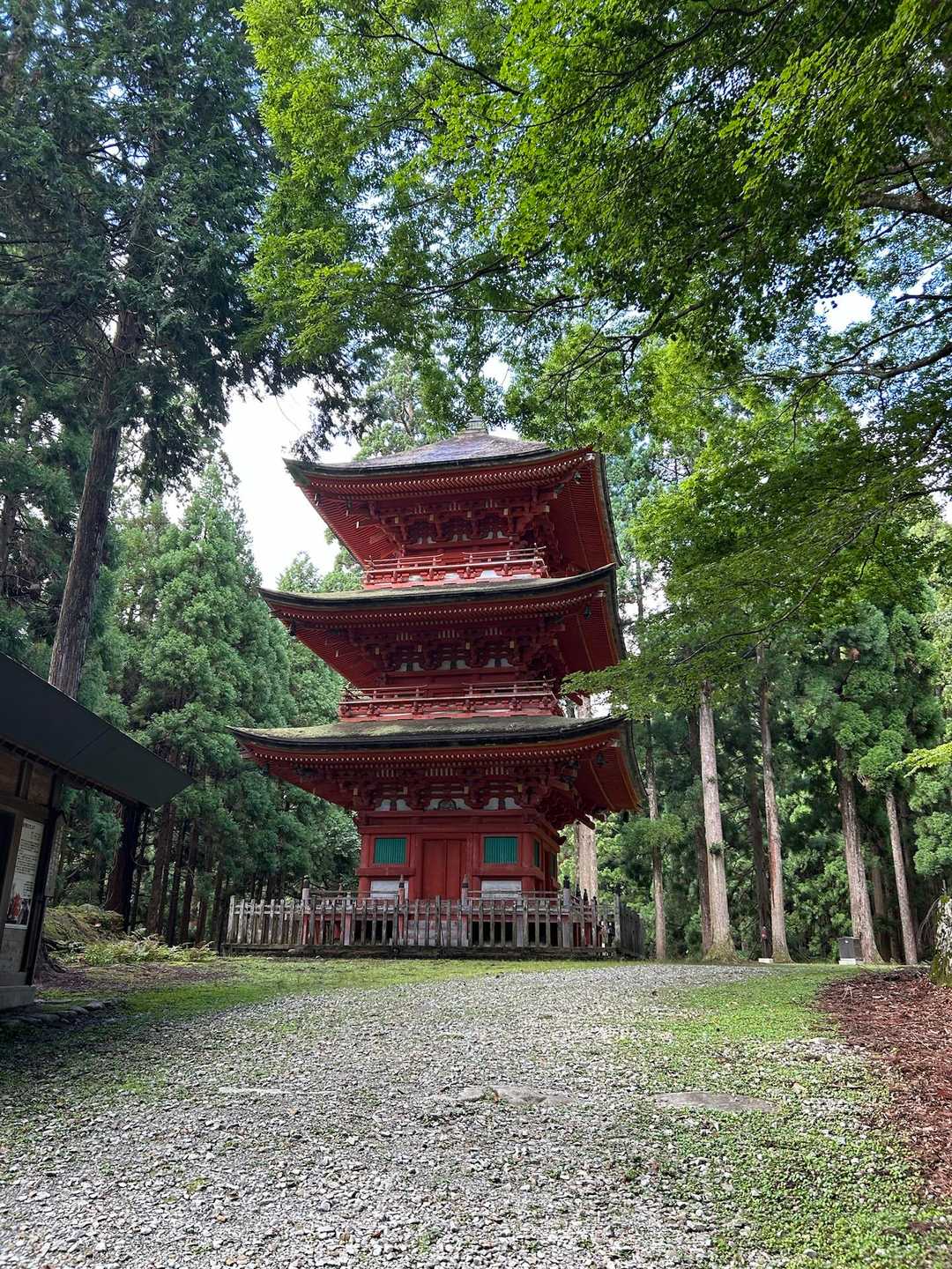 立派な三重塔✨