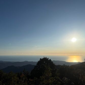 頂上からの景色