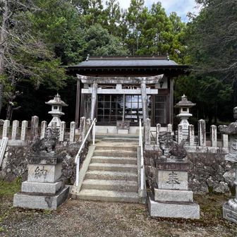 北浦天満宮に下山。