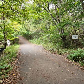 滑降コース入り口