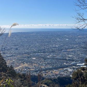 高草山から焼津市街を．広い！