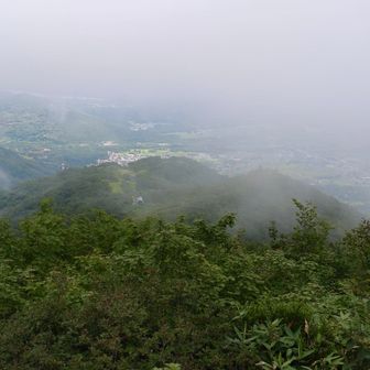 ようやく下界が見えた
