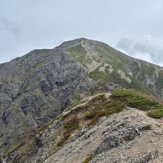 小聖岳から聖岳