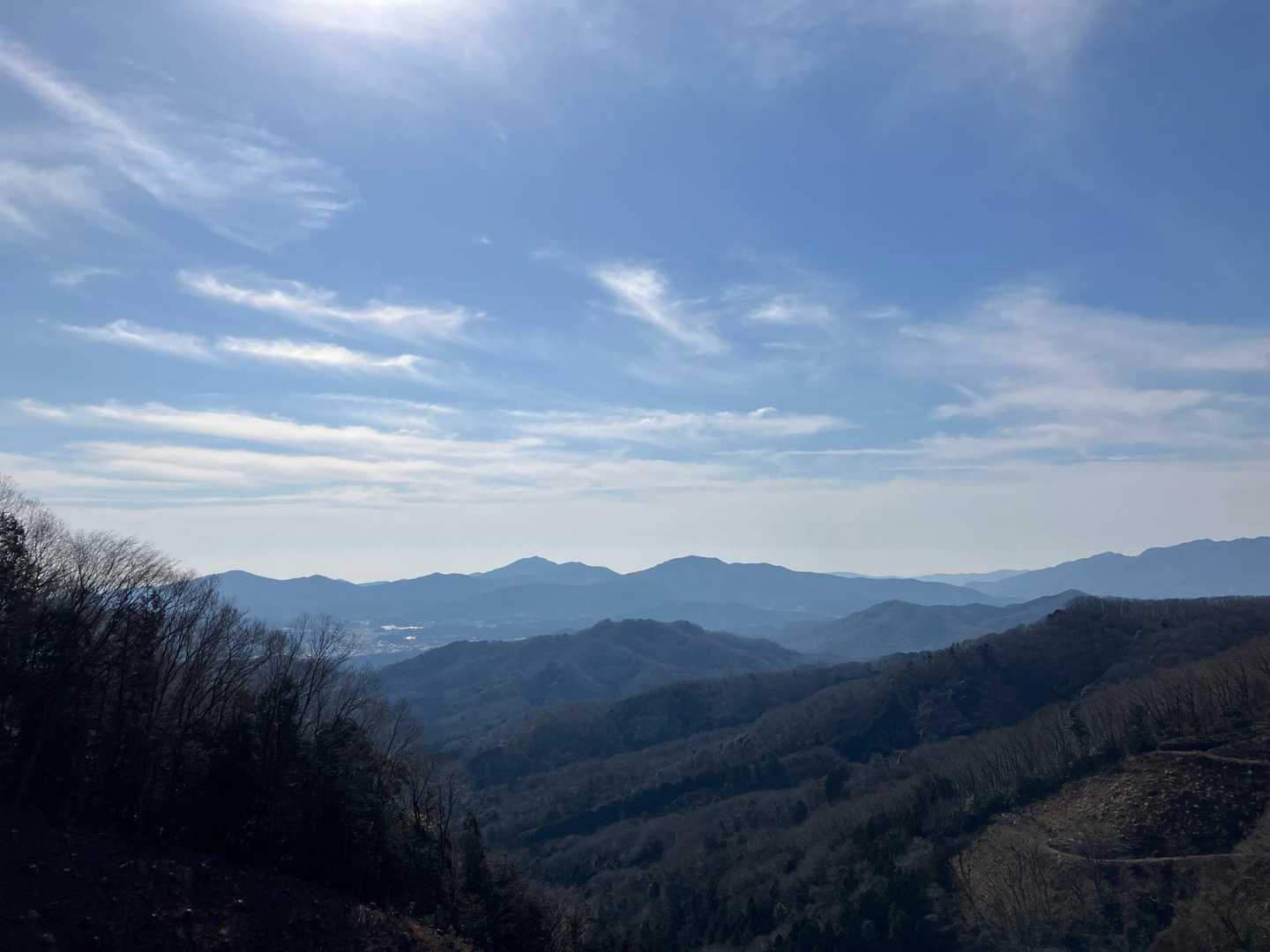 仏頂山-奈良駄峠-高峯 往復コースの写真