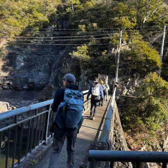 ダム鑑賞に小一時間笑。まだ山に入っていません😅