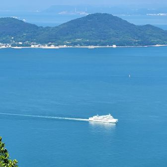 このフェリー🚢
小豆島に行くかい？
早い(σ ᐛ )σ早い!