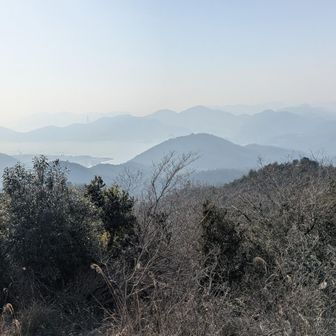 天下台山から望む小豆島や瀬戸内海