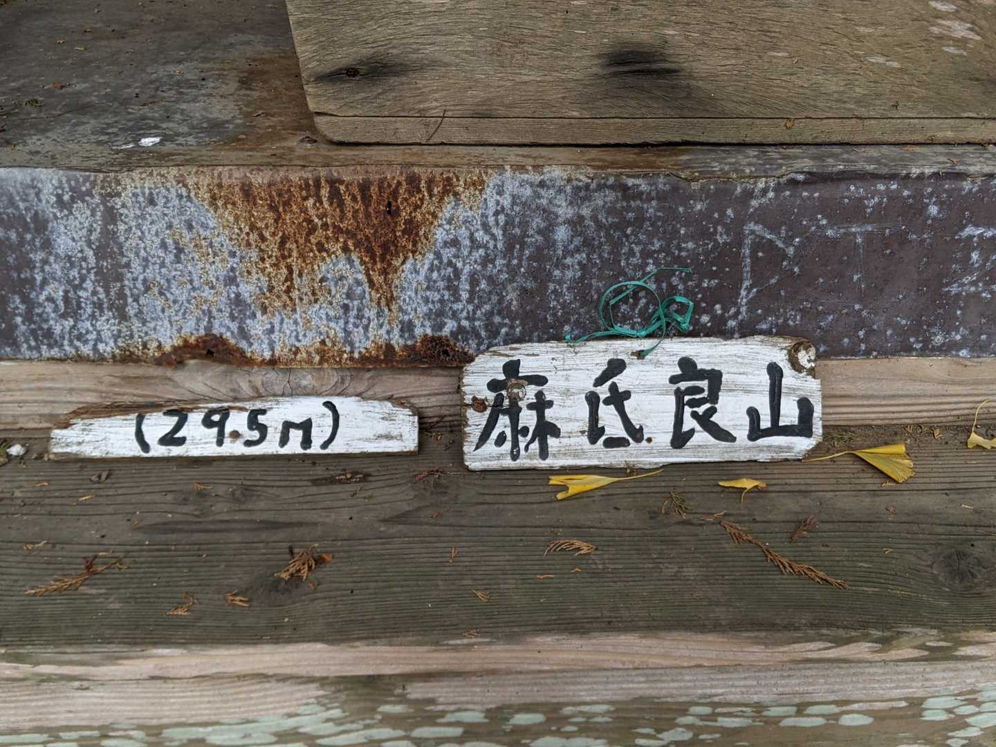 麻底良山山頂⛰