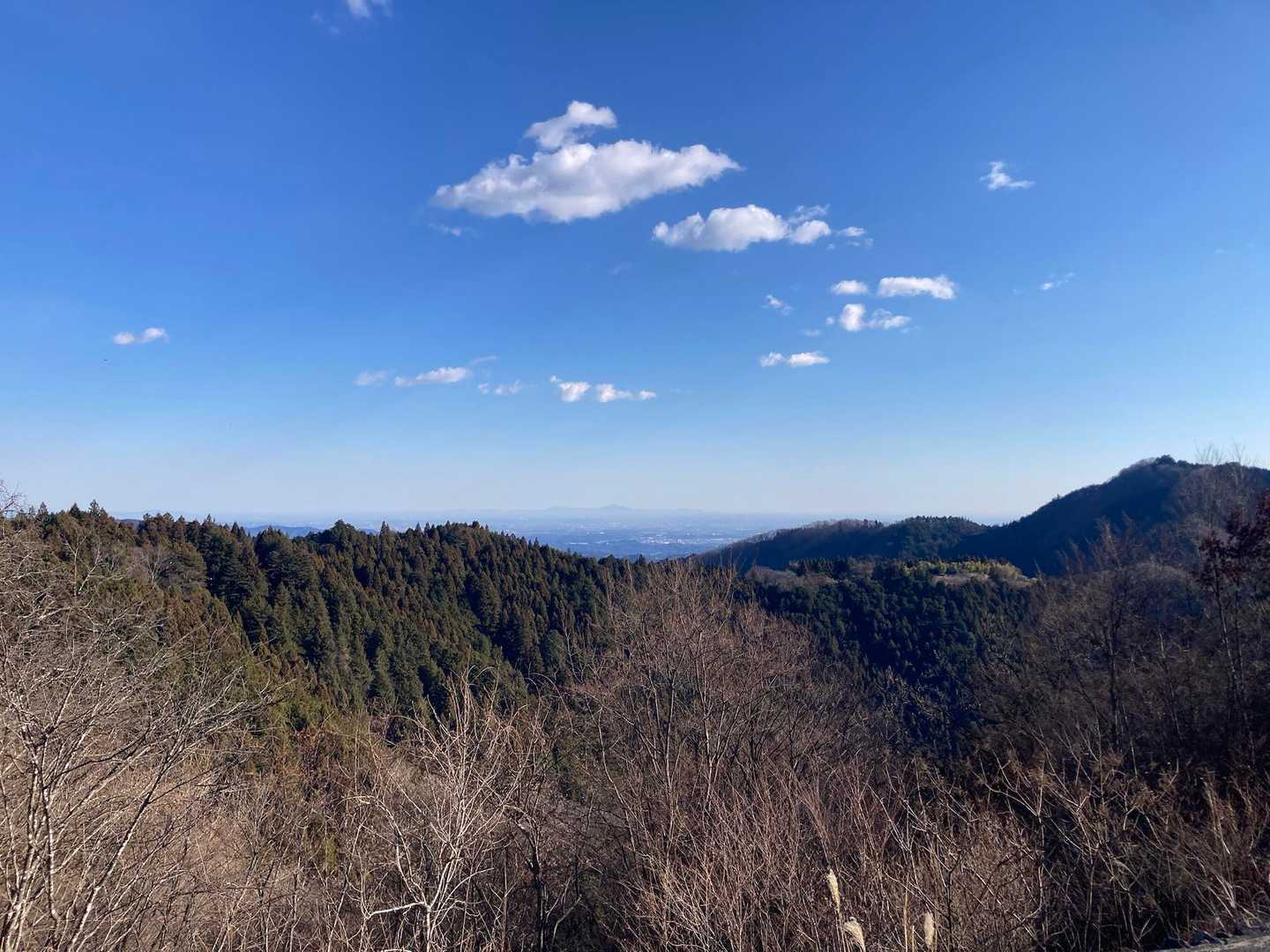 ヘリポートからは筑波山が良く見えました！