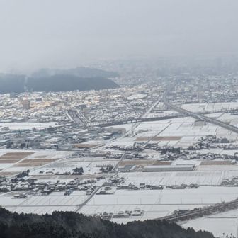 一面の雪景色。
サイコーかよ…