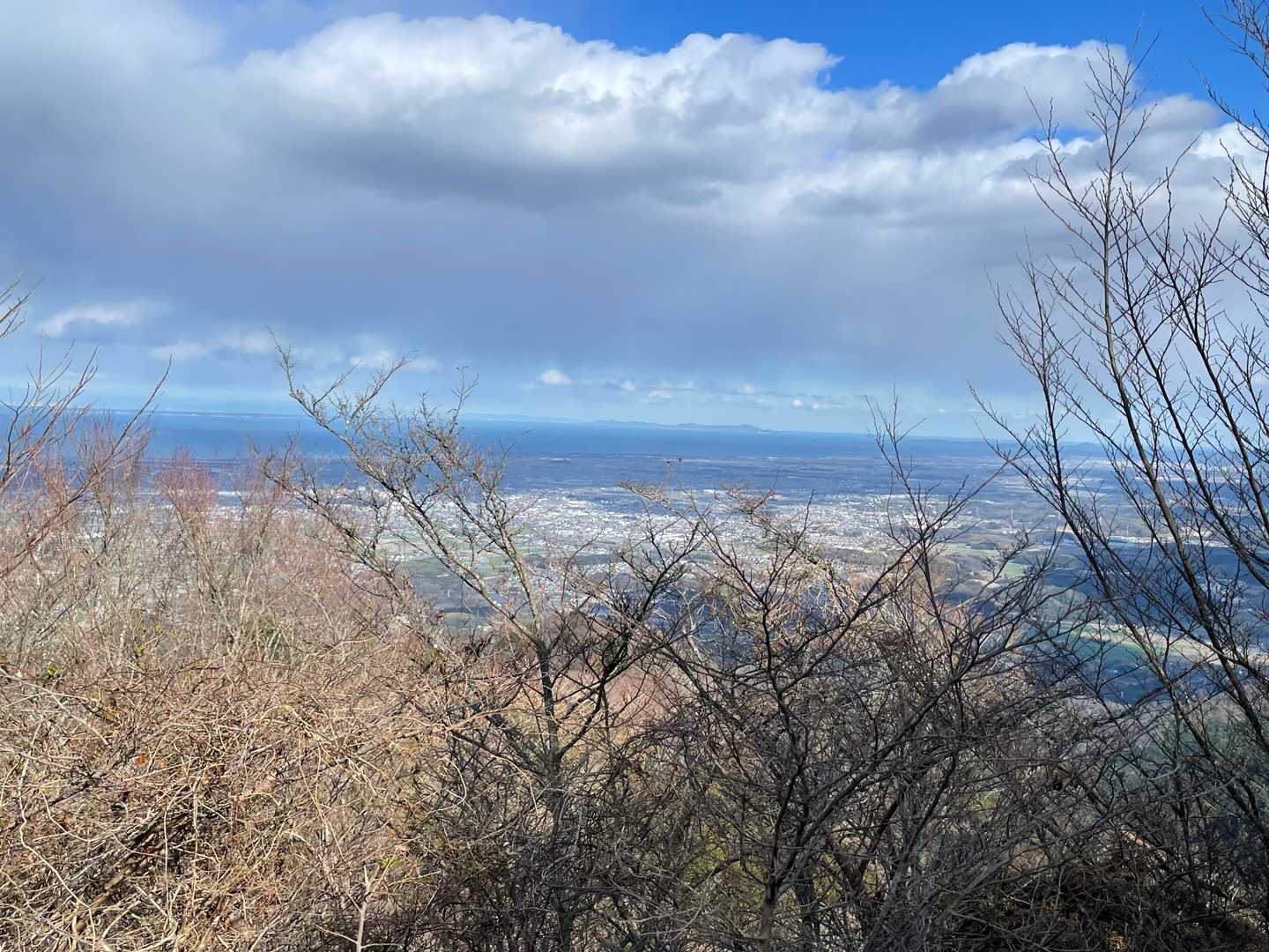 雌山からの眺め