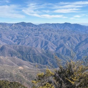 笠取山　雲取山　方面　も堪能🤩
