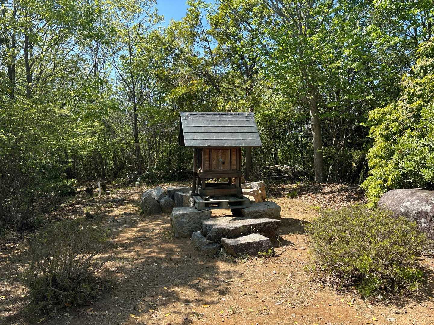 和木原バス停-虛空蔵菩薩堂登り口-虚空蔵山 往復コースの写真