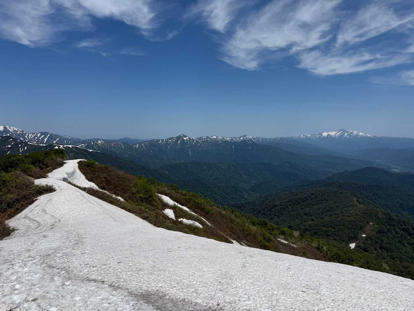 古寺鉱泉登山口-古寺山-小朝日岳 往復コースの写真