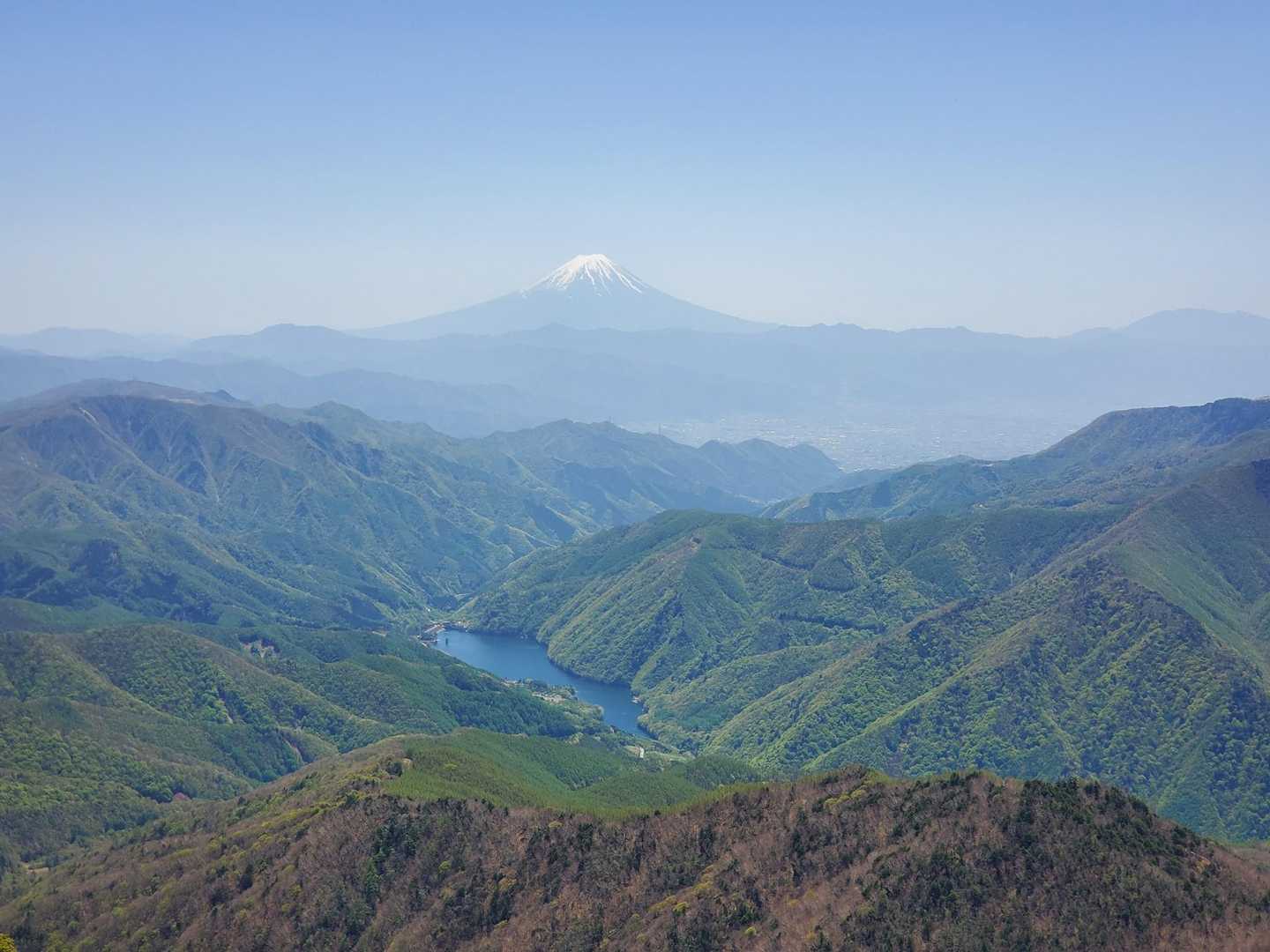 雁坂峠-雁坂嶺-東破風山-破風山 往復コースの写真