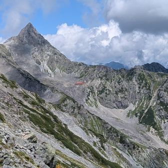 東鎌尾根と槍ヶ岳