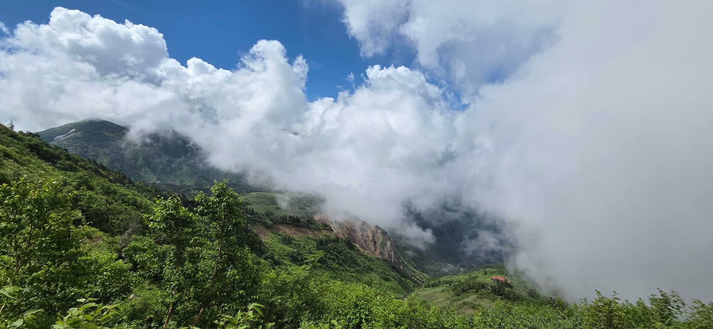 別当出合登山口-油坂ノ頭-別山 往復コースの写真