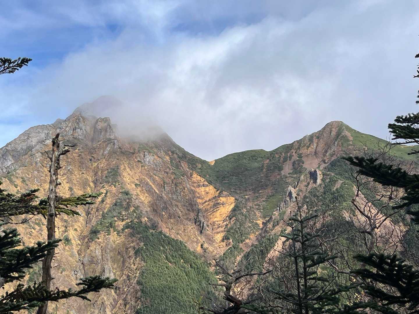 一瞬の晴れ間