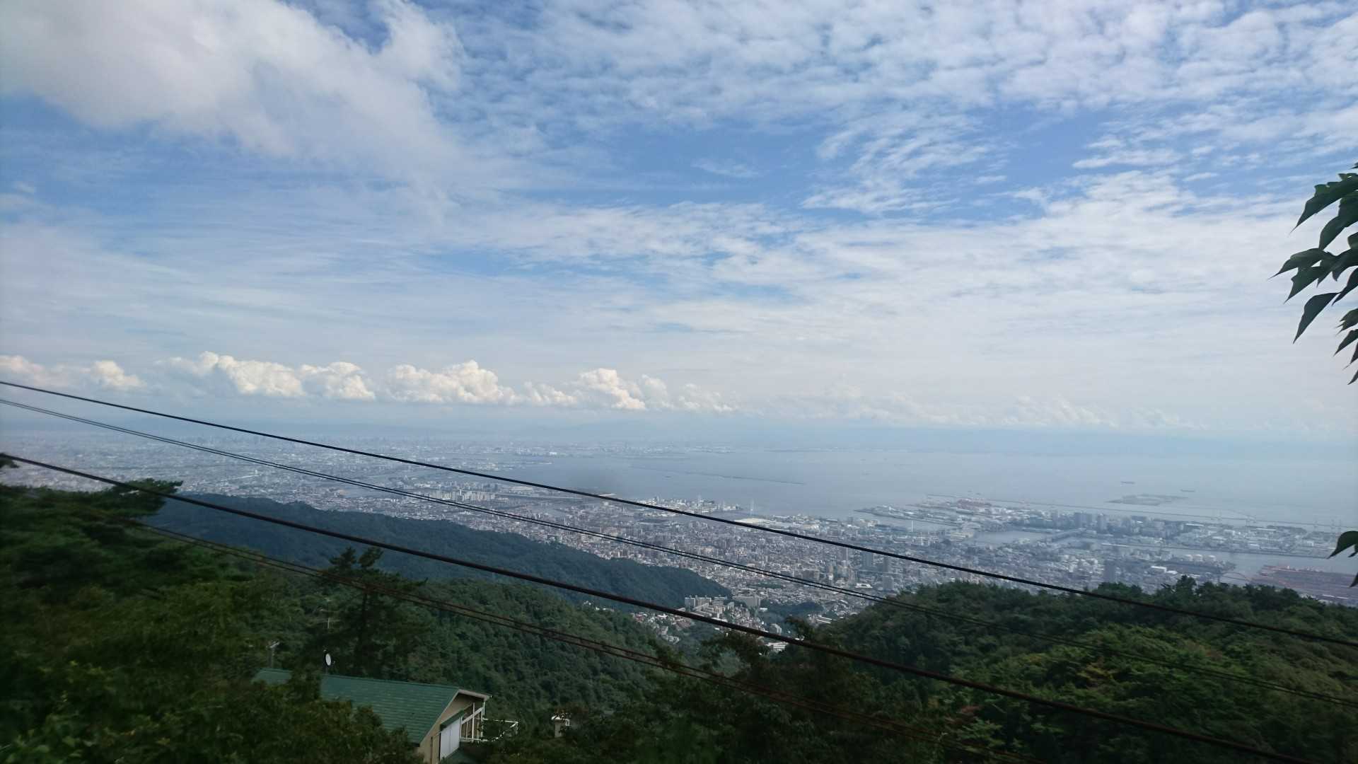 油コブシ-六甲ケーブル山上駅 周回コースの写真