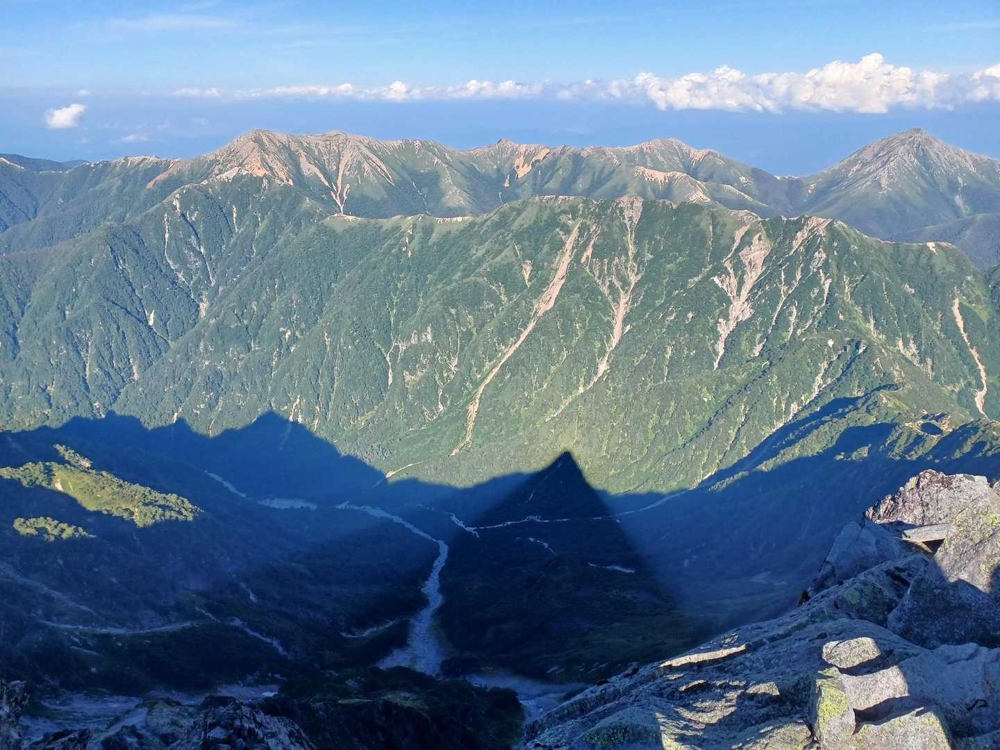 新穂高温泉駅-奥穂高登山口-飛騨乗越-槍ヶ岳 往復コースの写真
