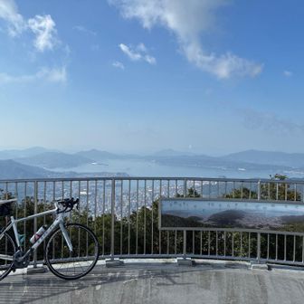 山頂展望台から南方面