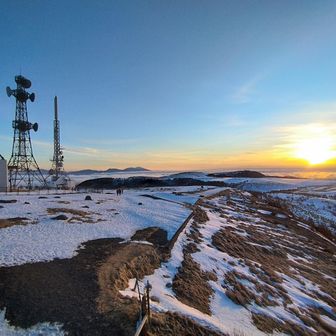 王ヶ頭ホテル周辺の鉄塔