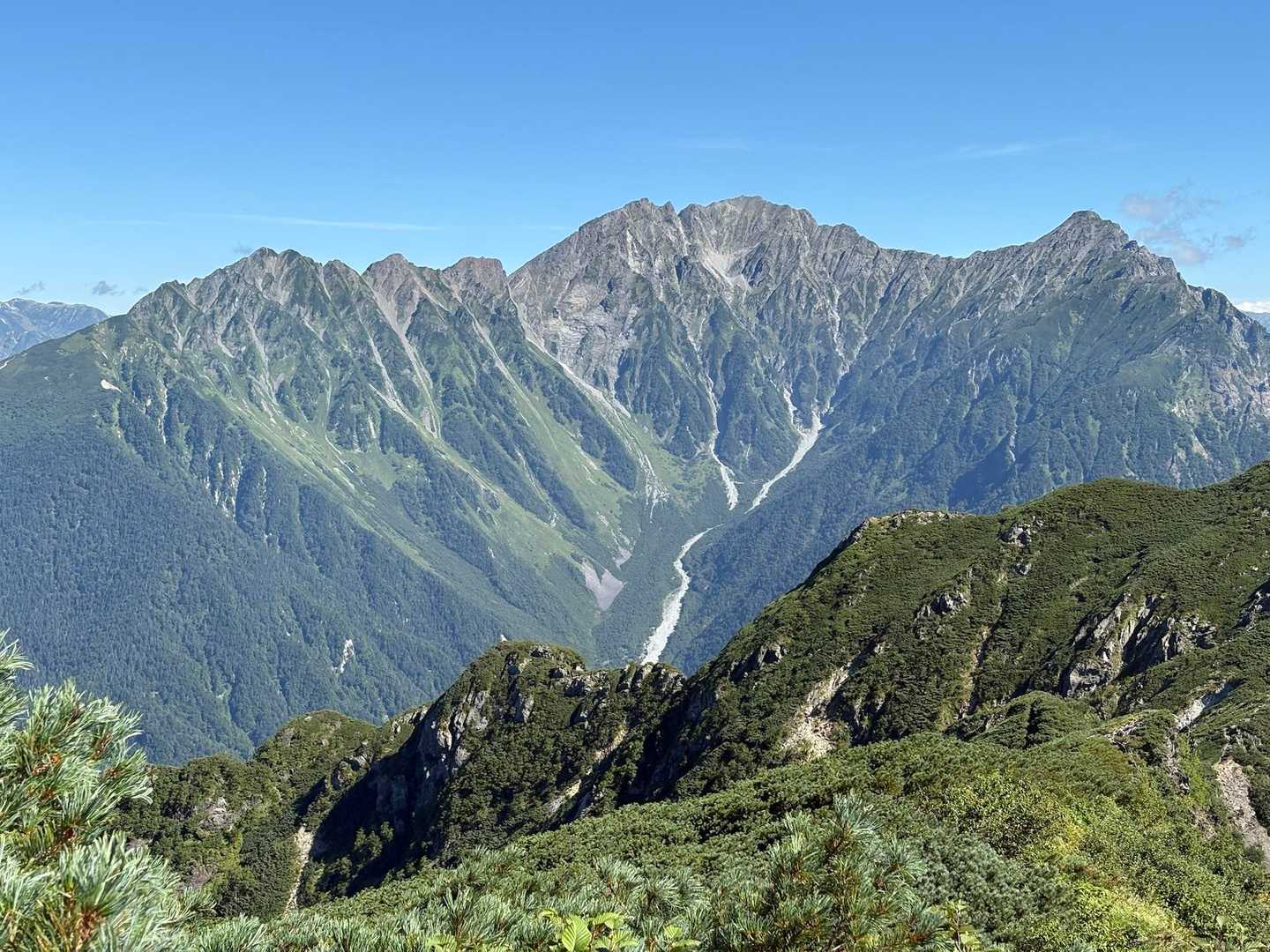 霞沢岳（上高地）の写真