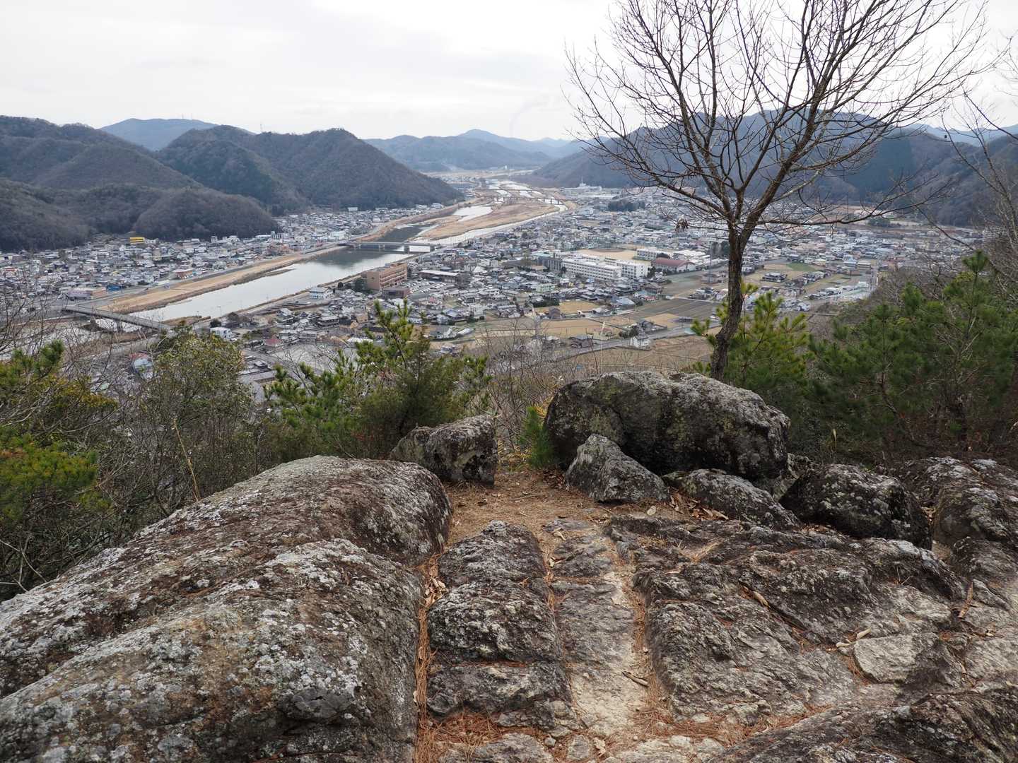 生駒山登山口-馬の蹄跡-生駒山-大鳥山-上郡アルプス登山口 周回コースの写真