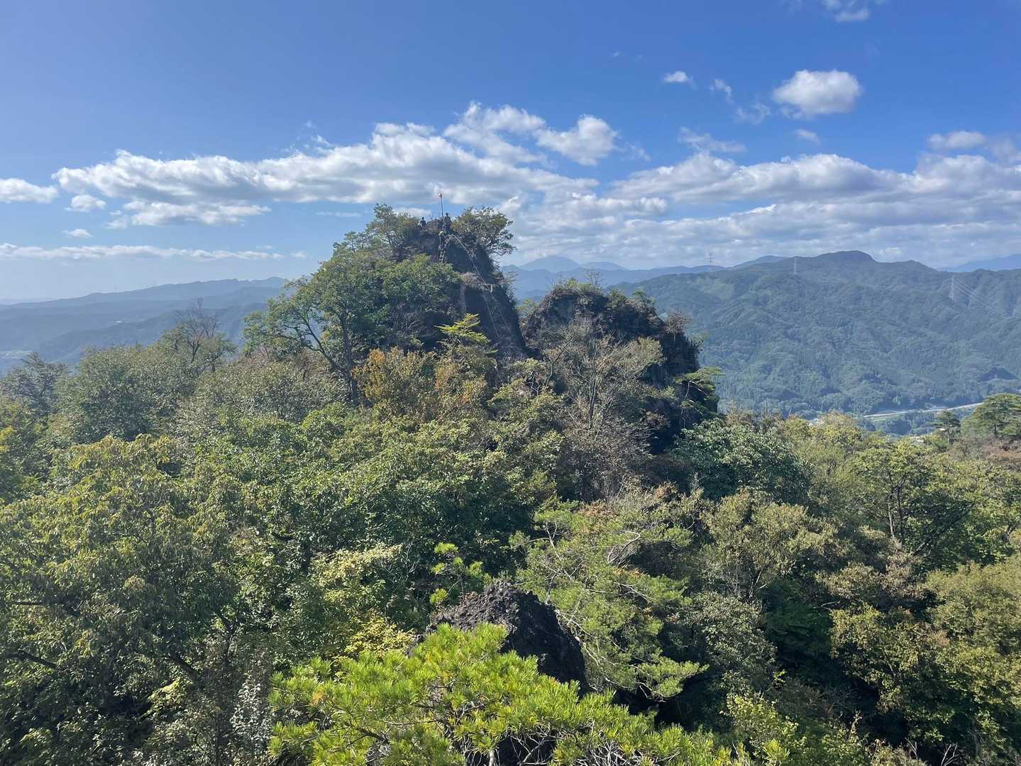 郷原駅-古谷登山口-密岩登山口-岩櫃山-岩櫃山登山口-群馬 縦走コースの写真