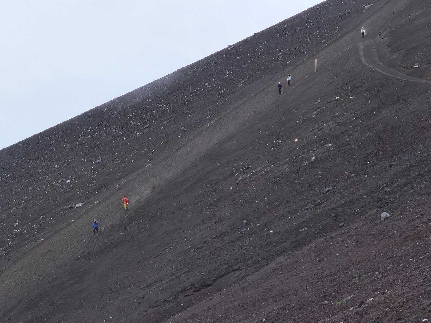 吉田口馬返-富士山 往復コースの写真