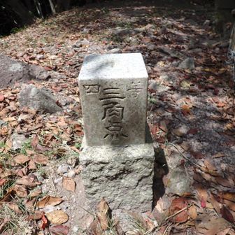 四等三角点「深坂」