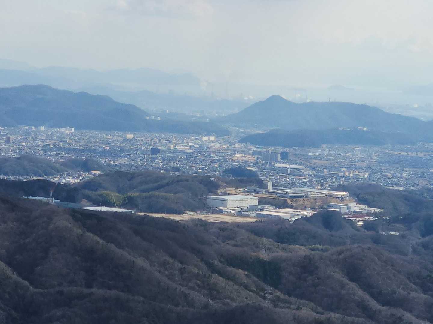蔵王山方面