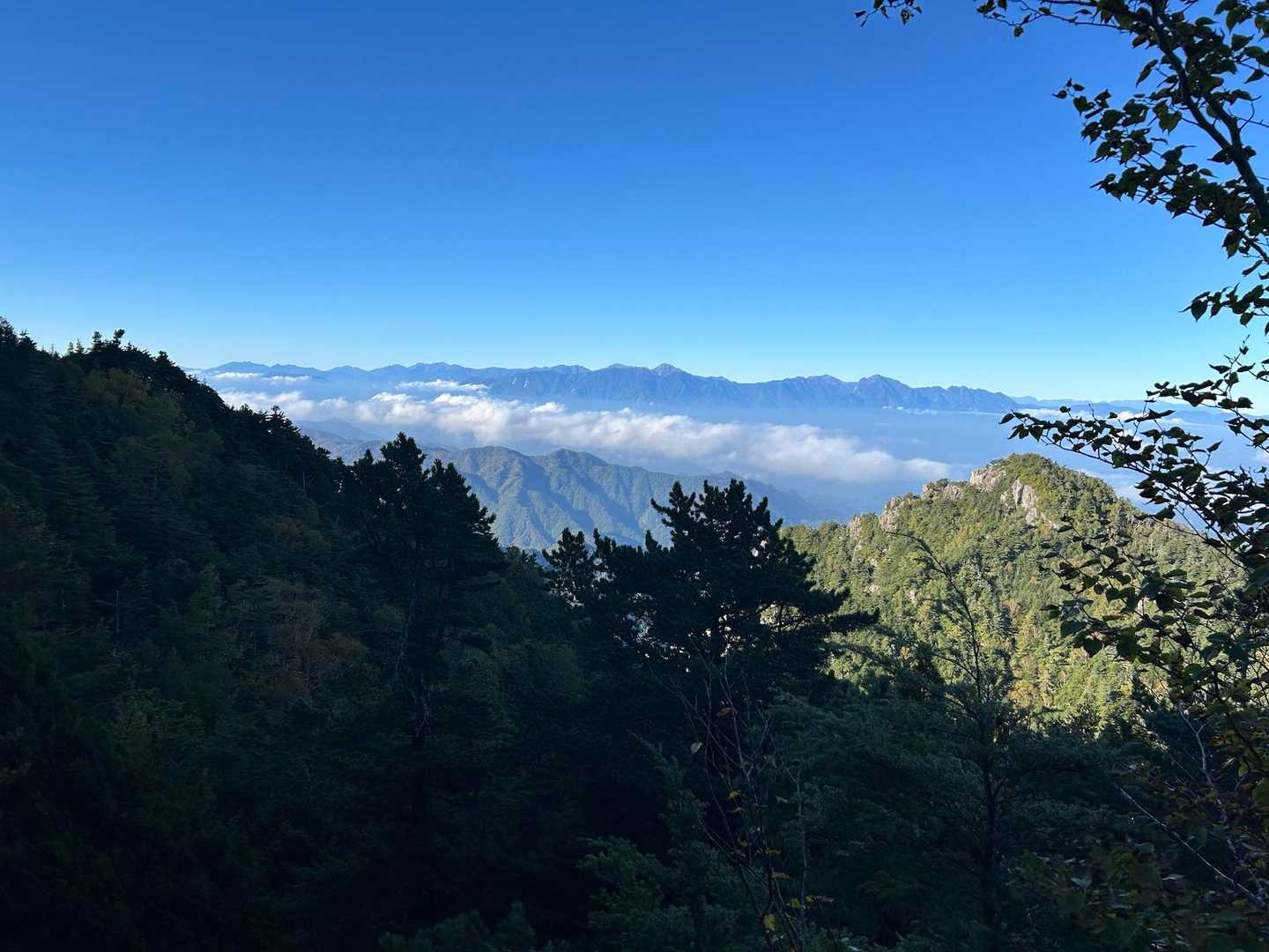 高度が上がって景色が見えてきた!