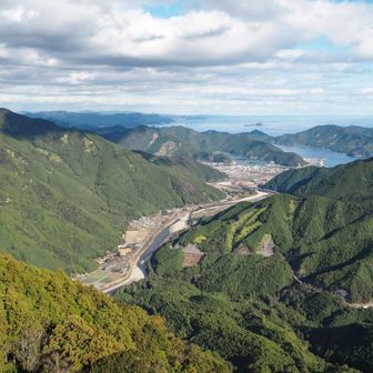銚子川と海山エリア。