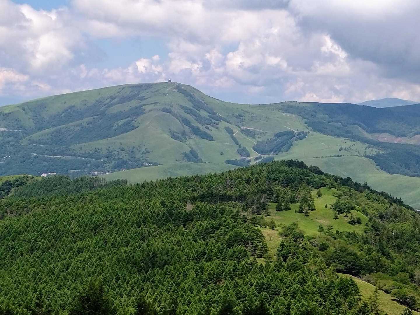 蓼科山登山口-八子ヶ峰東峰-八子ヶ峰 縦走コースの写真