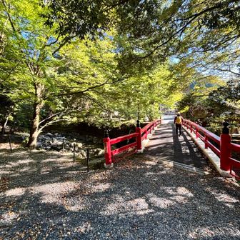 登山口の橋