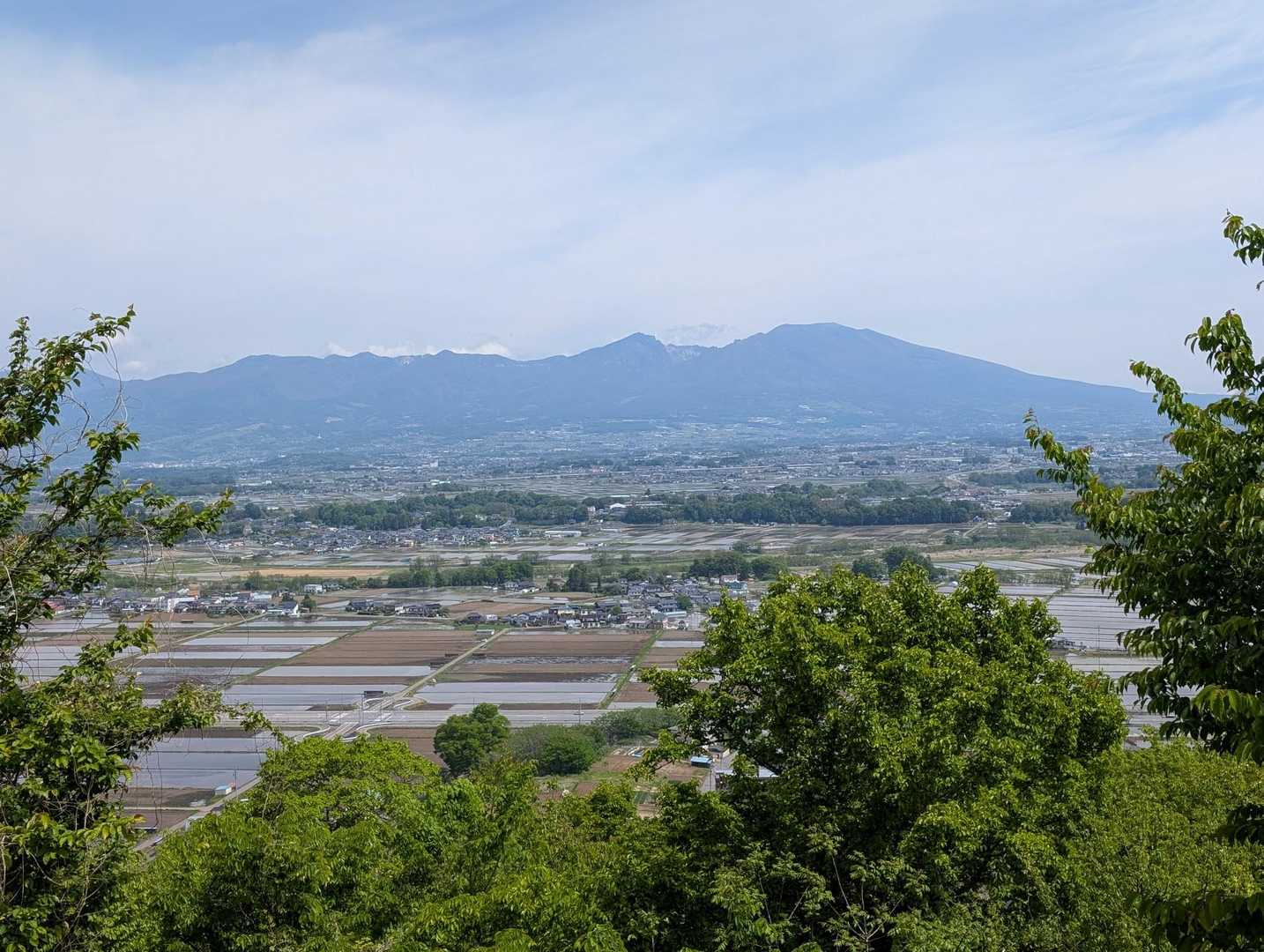 展望台から📸浅間山を🧐