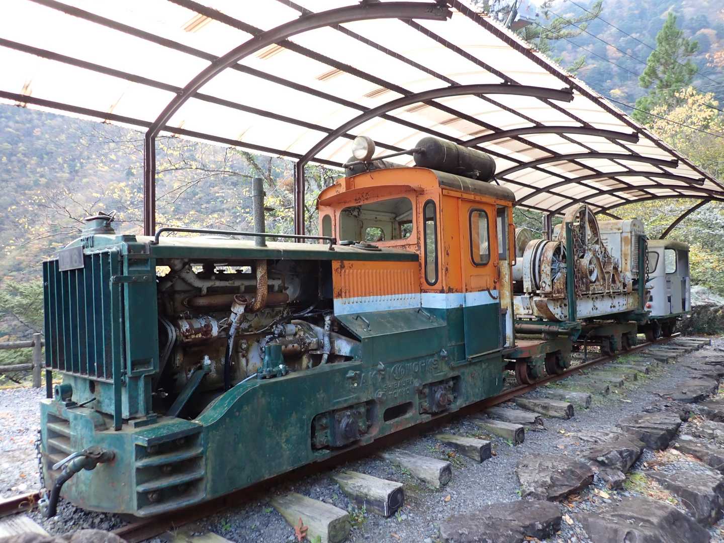 外森山登り口-外森山-寸又峡温泉バス停-外森山登り口-公民 周回コースの写真