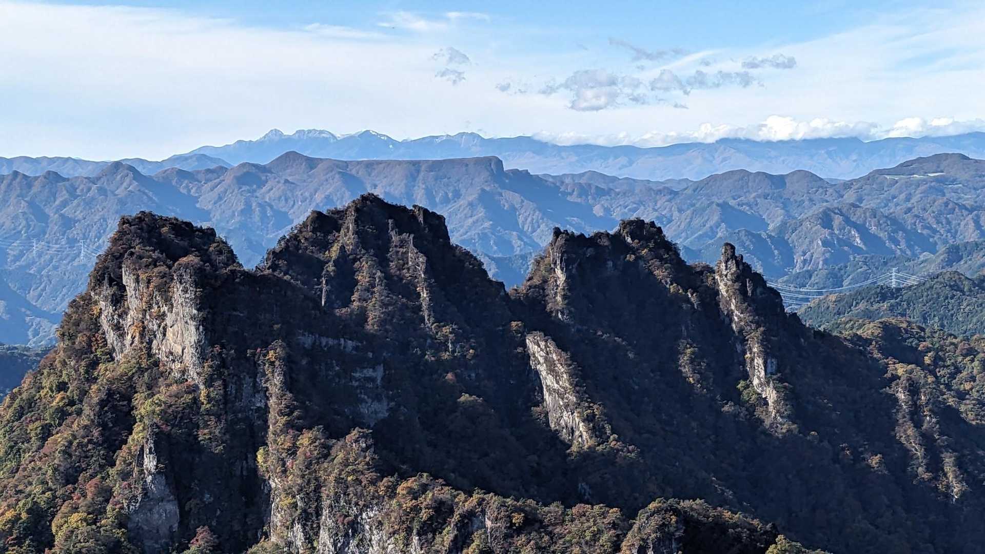 妙義山 往復コースの写真