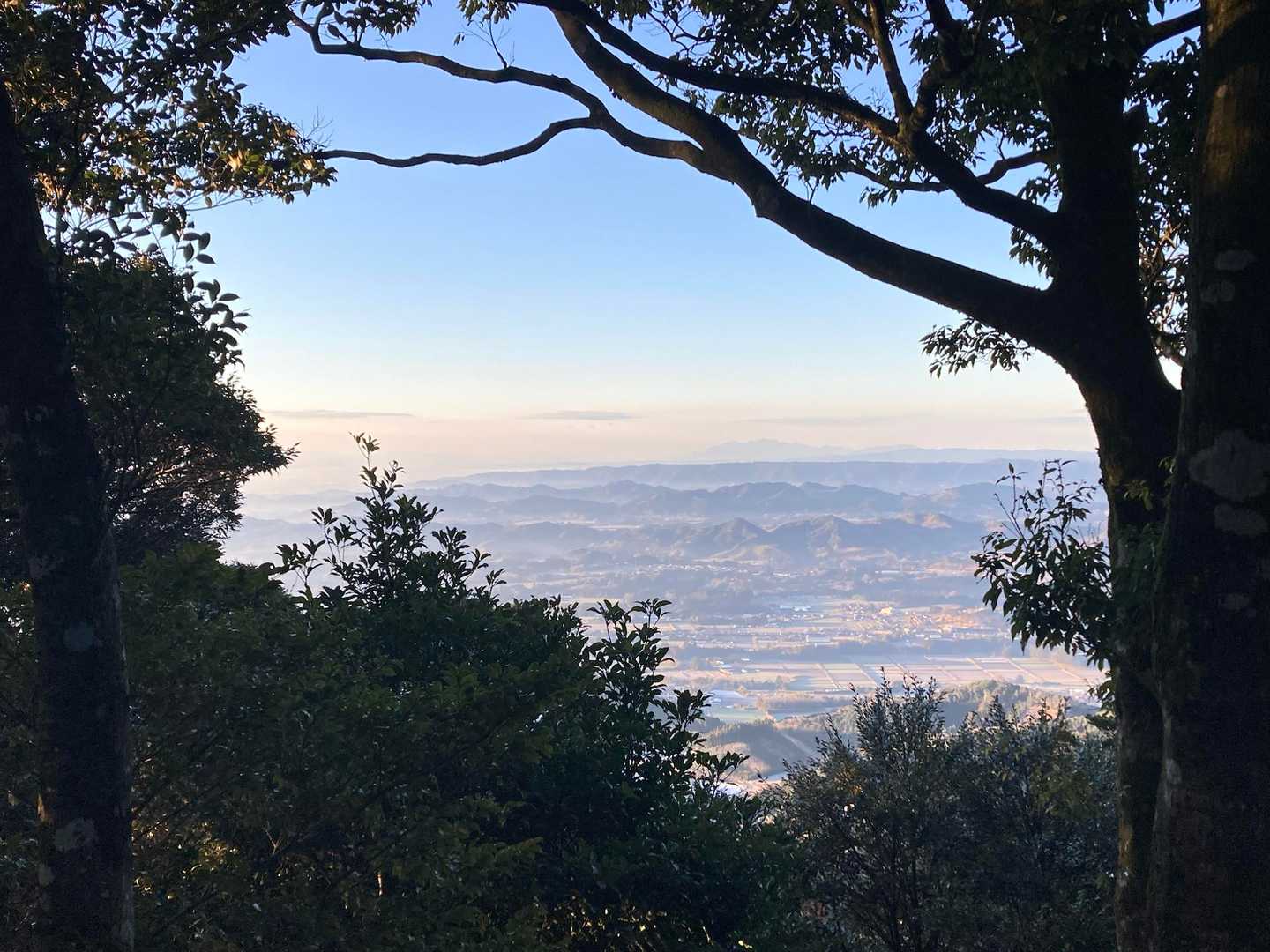 展望は高隅山系方面のみ😳